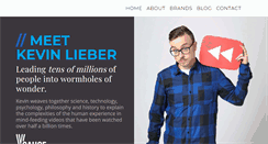 Desktop Screenshot of kevinlieber.com
